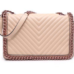 ALDO GREENWALD CHAIN QUILTED CROSSBODY BAG